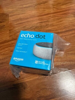 Amazon Echo Dot 3rd Gen Smart Speaker - Heather Gray (D9N29T)