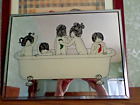 Brytone Mechanical Mirror Works Retro Mod Kids Bathroom Art 9x12"