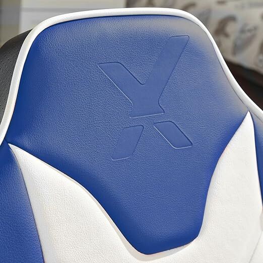 New X Rocker Chimera 2.0 Stereo Audio Gaming Chair BlueGBL95