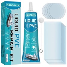 Pool Liner Patch Repair Kit Transparent Inflatable Patch Repair Kit for PVC B...