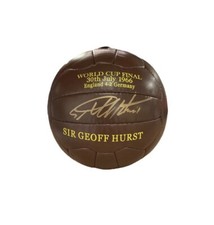 England 1966 Geoff Hurst Football size 5 signed  Coa