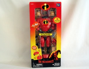 Disney The INCREDIBLES TALKING MR INCREDIBLE figure toy Model Kit ULTRA RARE 64442001117 | eBay