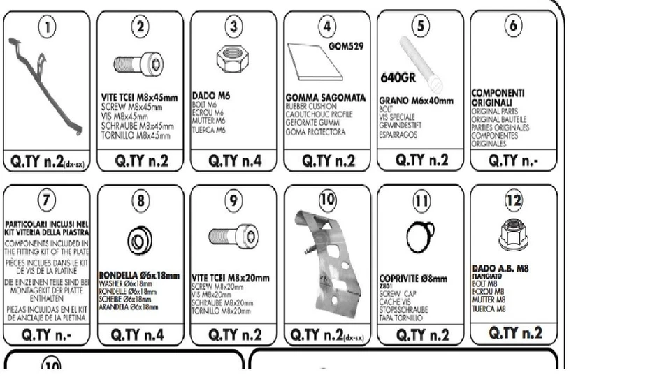Portaequipajes GIVI para maleta Monokey o Monolock para Suzuki SV 650 Foto 2 de 2