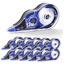 Correction Tape, 10 Pack Correction Tape Easy To Use Applicator for Instant