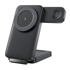NEW Foldable Magnetic Wireless Charger with Night Light 3 in1 15W Fast Charging