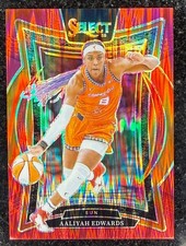 Aaliyah Edwards 2025 Select WNBA Concourse Red Flash /349