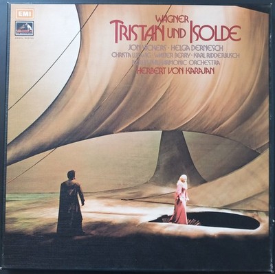 Wagner - Tristan und Isolde, KARAJAN, VICKERS, DERNESCH, 5 LP Box, Angel, STEREO