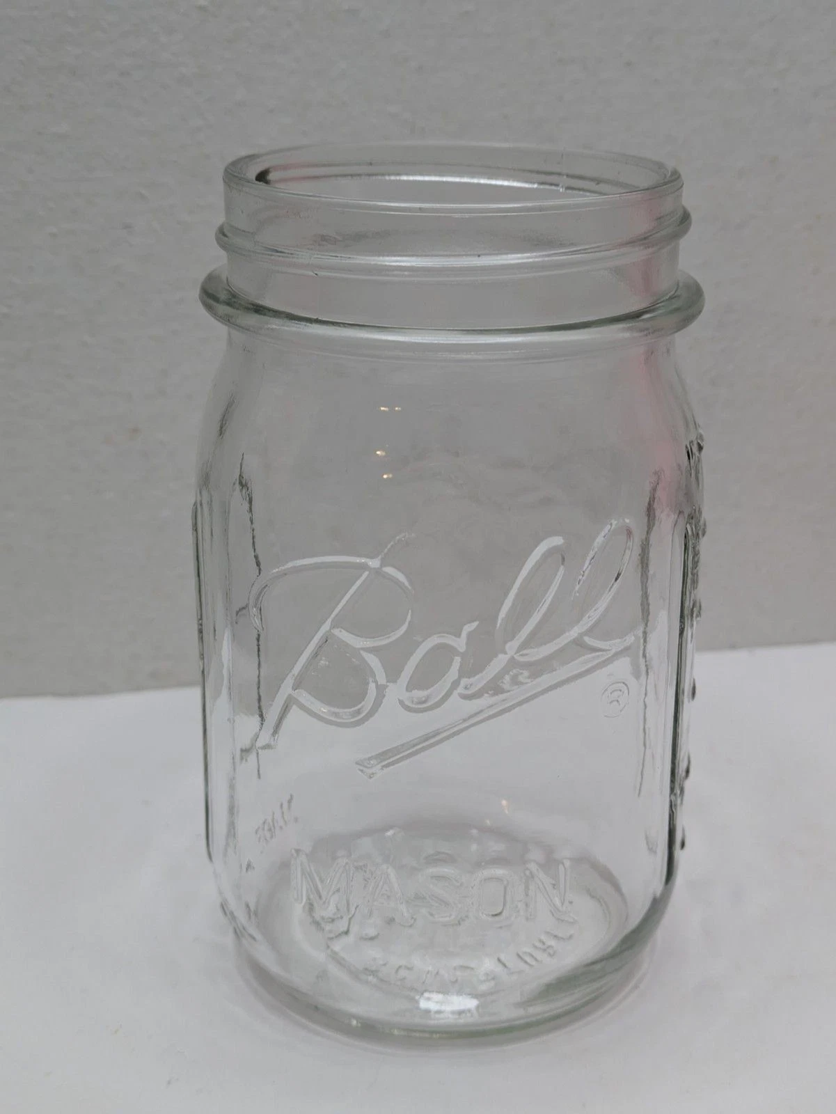 Ball Mason Canning Jar MORNING GLORY Flower Pint Special Edition 1970s Vintage