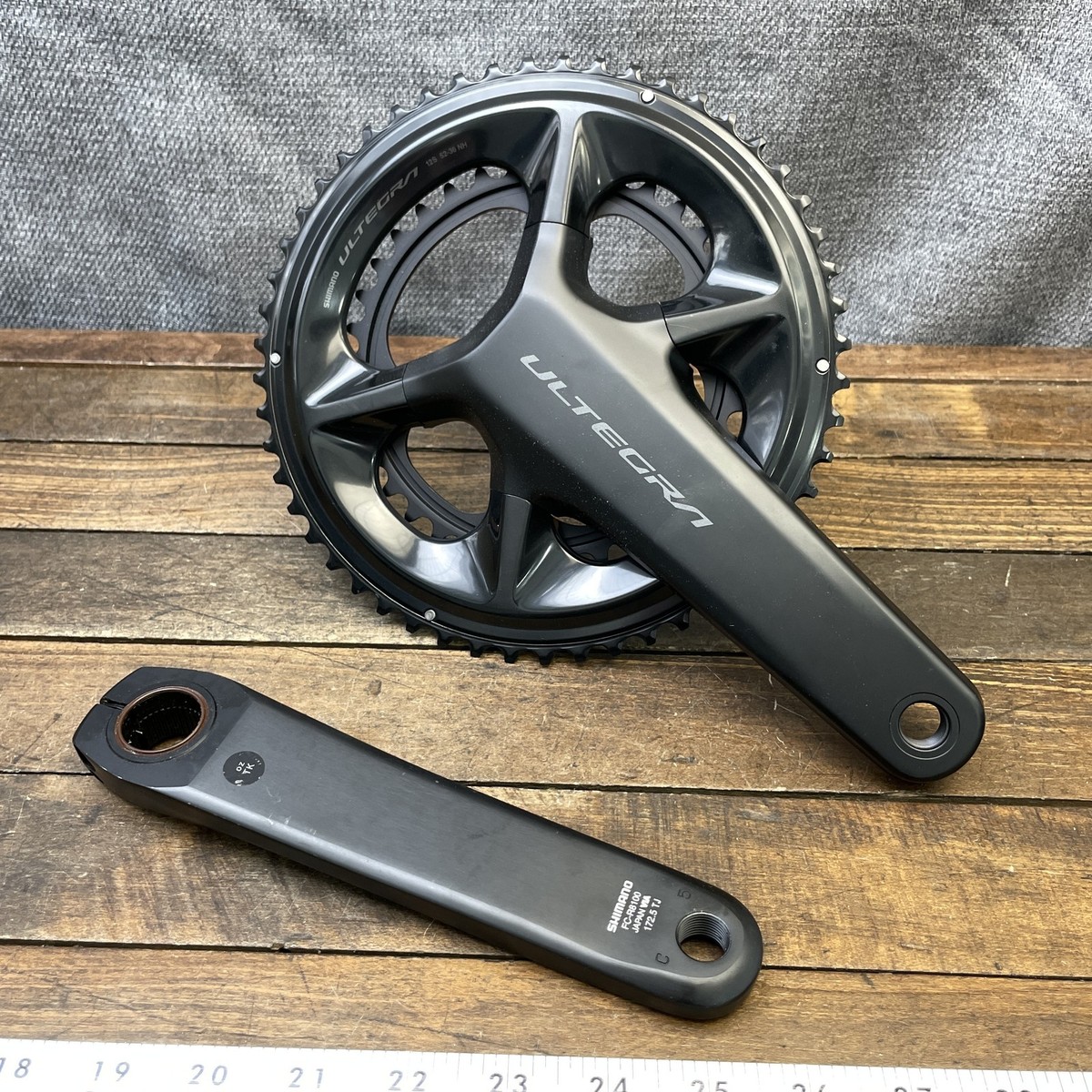 rotor 新円 52-36 172.5 Shimano Ultegra FC-R8100 Crankset 172.5mm 24mm 52/36T 12-Speed