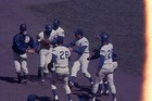 Lot of 4 1969 Chicago Cubs vs. San Diego Padres 35mm Slides Banks HR B Williams — photo 5