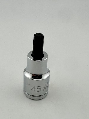 Pittsburgh T45 Torx Star Bit Socket 1/2'' Drive 