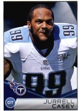 2014 Panini Stickers #171 Jurrell Casey - FB