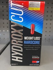 Hydroxycut Hardcore Weight Loss and Energy Supplement - 60 capsules Exp 09/2029