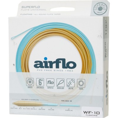 Airflo Superflo Flats Universal Saltwater Fly Line - Weight Forward