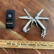 Retired Leatherman Wave Original w Nylon Sheath Date Code 0205 (Feb 2005)
