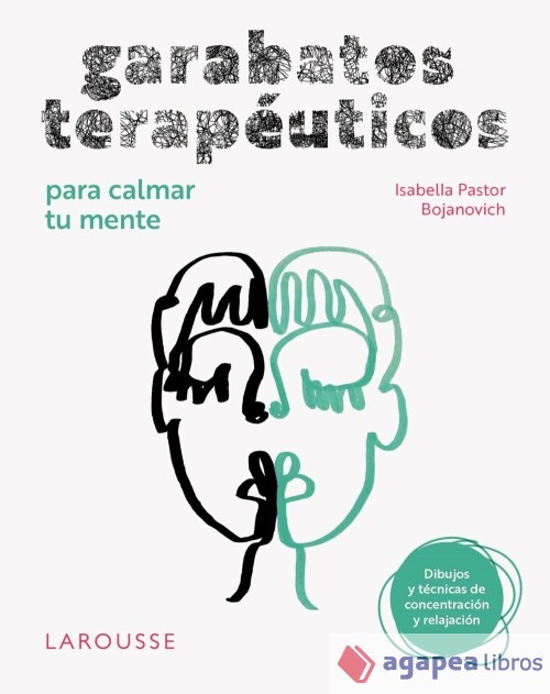 Garabatos terapéuticos para calmar tu mente. NUEVO. ENVÍO URGENTE (Librería Agap