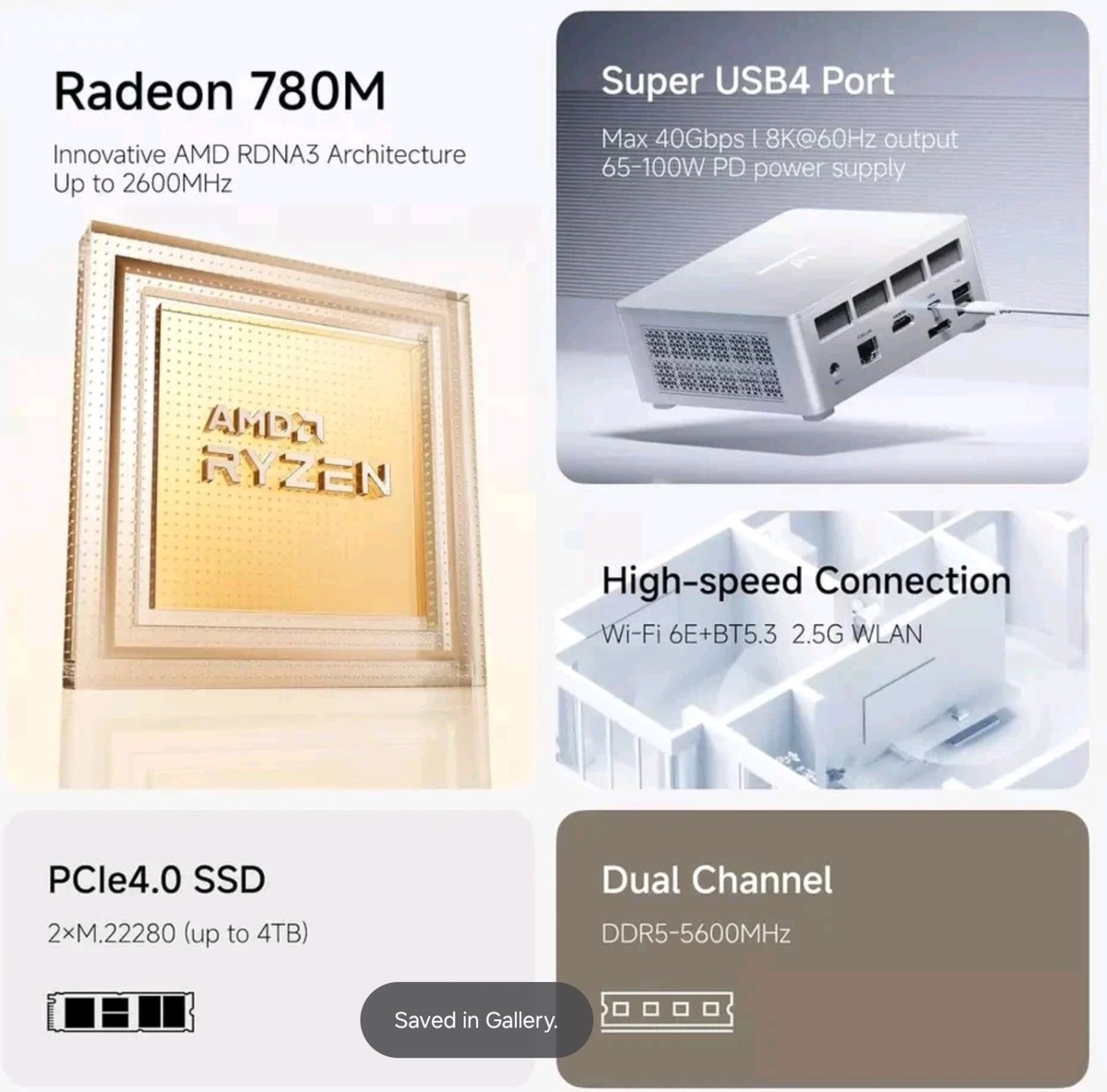 MINISFORUM UM870 Slim ミニPC 32GB / 1TB UM870 Slim | Mini PC - Minisforum