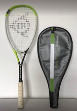 DUNLOP SQUASH RACKET TEMPO GRAPHITE WITH ORIGINAL CASE ZIP