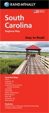 Rand McNally Easy to Read: South Carolina State Map Sheet Map, Folded 