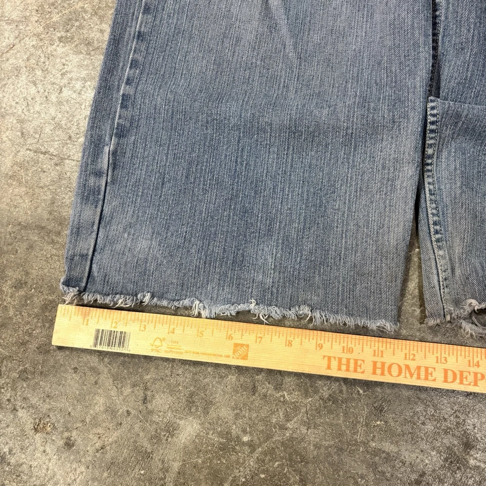 Pantalones de mezclilla holgados JNCO de pierna ancha 36x32 de bolsillo cuádruple GRAIL RAROS vintage de los 90 hechos en EE. UU. Foto 4 de 4