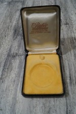 antikes Taschenuhr Etui Schachtel Box  9x7,5x2cm, &Oslash; f&uuml;r Uhr 4,5cm Raber (2)