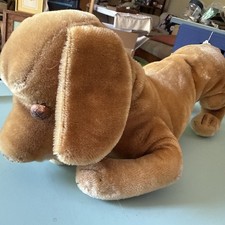 Vintage Steiff 1950's Hexie Dachshund W Swivel Head No Tags Mohair For Adoption