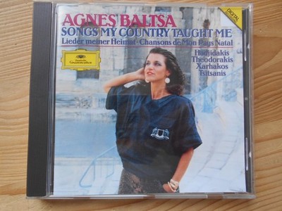 Songs My Country Taught Me [CD] Baltsa, Agnes [*READ*, VERY GOOD]