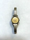Vintage Seiko Women’s Mechanical Manual Wind Watch 1100-1470 Gold Plated Running