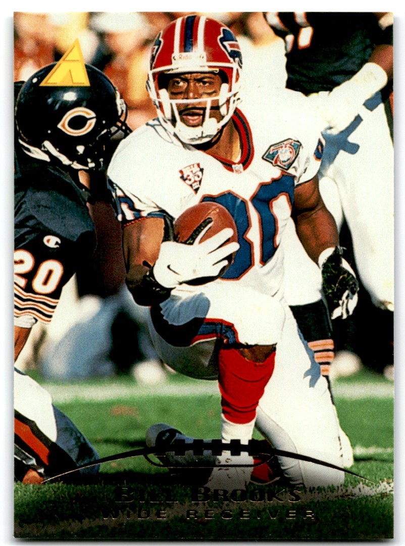 1995 Pinnacle Bill Brooks Buffalo Bills #61