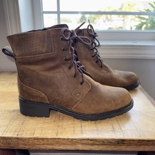 Clarks Women's Orinoco Spice AnkleBoot 261-10935 BROWN/SNUFF