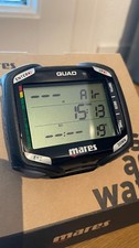 Mares QUAD Wrist Dive Computer - Black - Large Screen - New