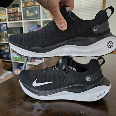Nike ReactX Infinity Run 4 Black White Dark Grey Men Running Shoes