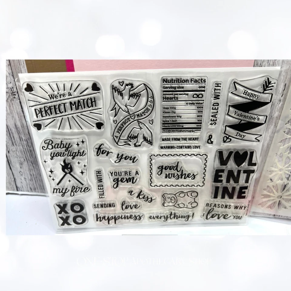 My Hero Arts Kit Love 情人节周年纪念橡皮印章 2023 年 1 月死亡 — 第 2/4 张图片