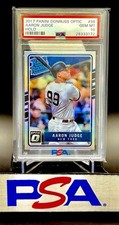 💥 💪 2017 Panini Donruss Optic Rated Rookies Aaron Judge 38 Holo Prizm (RC) 💥