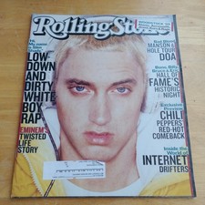 EMINEM Rolling Stone Magazine #811 April 29 1999 1st Cover Slim Shady