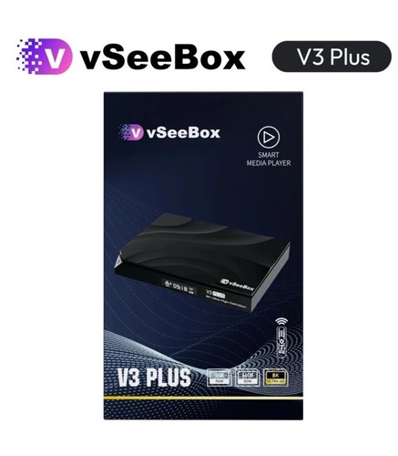 Caja Android VSEEBOX V3 PLUS - 64GB, 6K, Wi-Fi 6, Android 12 - Envío Rápido Gratis, Ideal Para Streaming