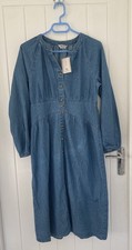 TU (Sainsbury’s) Gorgeous Ladies Petite Denim Midi Dress ~ Size 12 BNWT