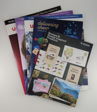 USPS Philatelic 2025 Illustrated Stamp Postal Catalogs Magazines Lot of 5