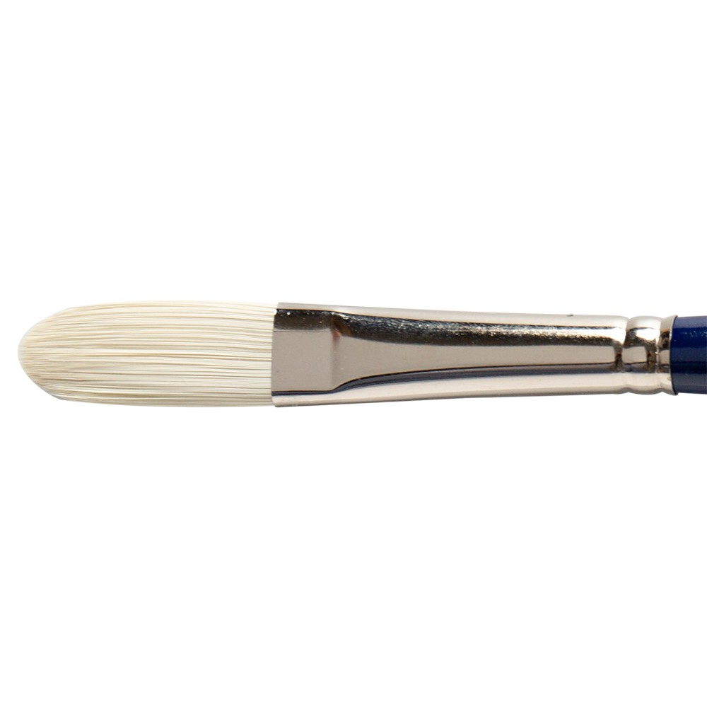 Silver Brush : Bristlon Synthetic Brush : Series 1934 : Long Filbert : Size 8