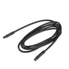 Universal Backup Camera Extension Cable 8 Pin 6.5 Ft 2m PVC Black 1 PCS