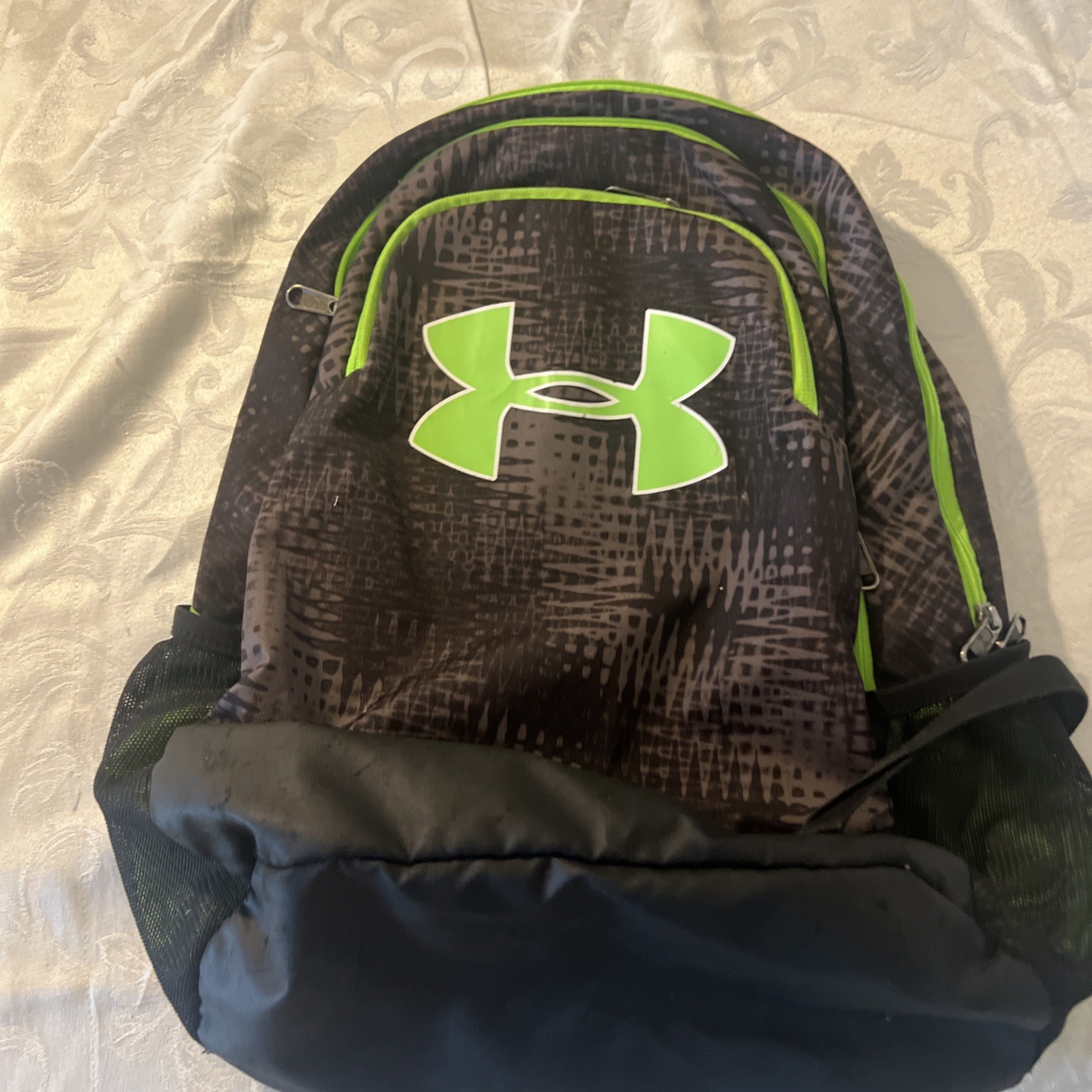 under armor backpack Black/green - image 8