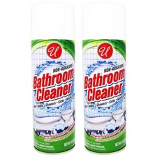 Non-Abrasive Foaming Bathroom Cleaner, 13oz. Pack of 2 