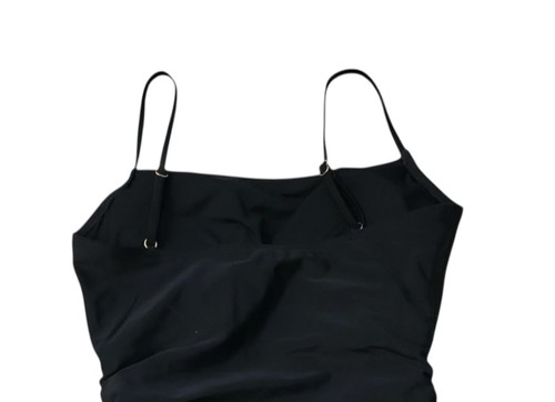 Loft Women's Size XX-Large One-Piece Swimsuit Shirred Side Tie Fully Lined XXL - Picture 5 of 14
