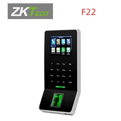 ZKTeco F22 WiFi TCP/IP Fingerabdruck Touchscreen Zeit- und Anwesenheitskontrolle