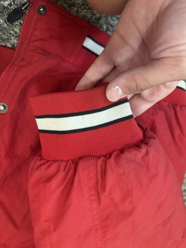 Vintage Reebok Atlanta Falcons Puffer Jacket Size XL NFL 2000’s Removable Hood - Picture 8 of 10