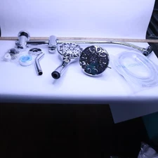 7-Spray Patterns Dual Shower Heads 1.8 GPM Polished Chrome 5 AE427CH