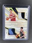 2024-25 Immaculate Dual Patch RC Yuki Kawamura Yongxi Jacky Cui /99 Rookie