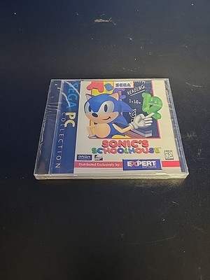 Sonics Schoolhouse Sega PC Collection 1999 Sonic The Hedgehog CD Sealed New Rare