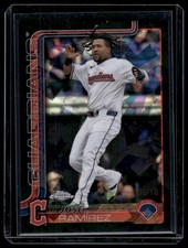 2025 Topps Chrome Sapphire Edition #12 José Ramírez Black #/10