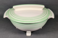Vintage Pountney & Co Ltd. Art Deco Lidded Tureen ~ Modern Bristol DORLAND Shape